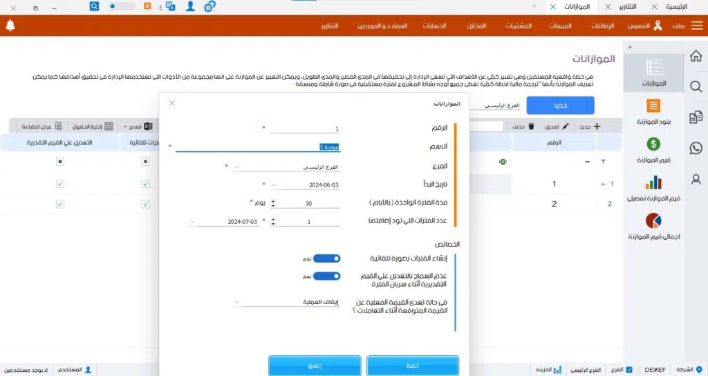 الموازنات -02